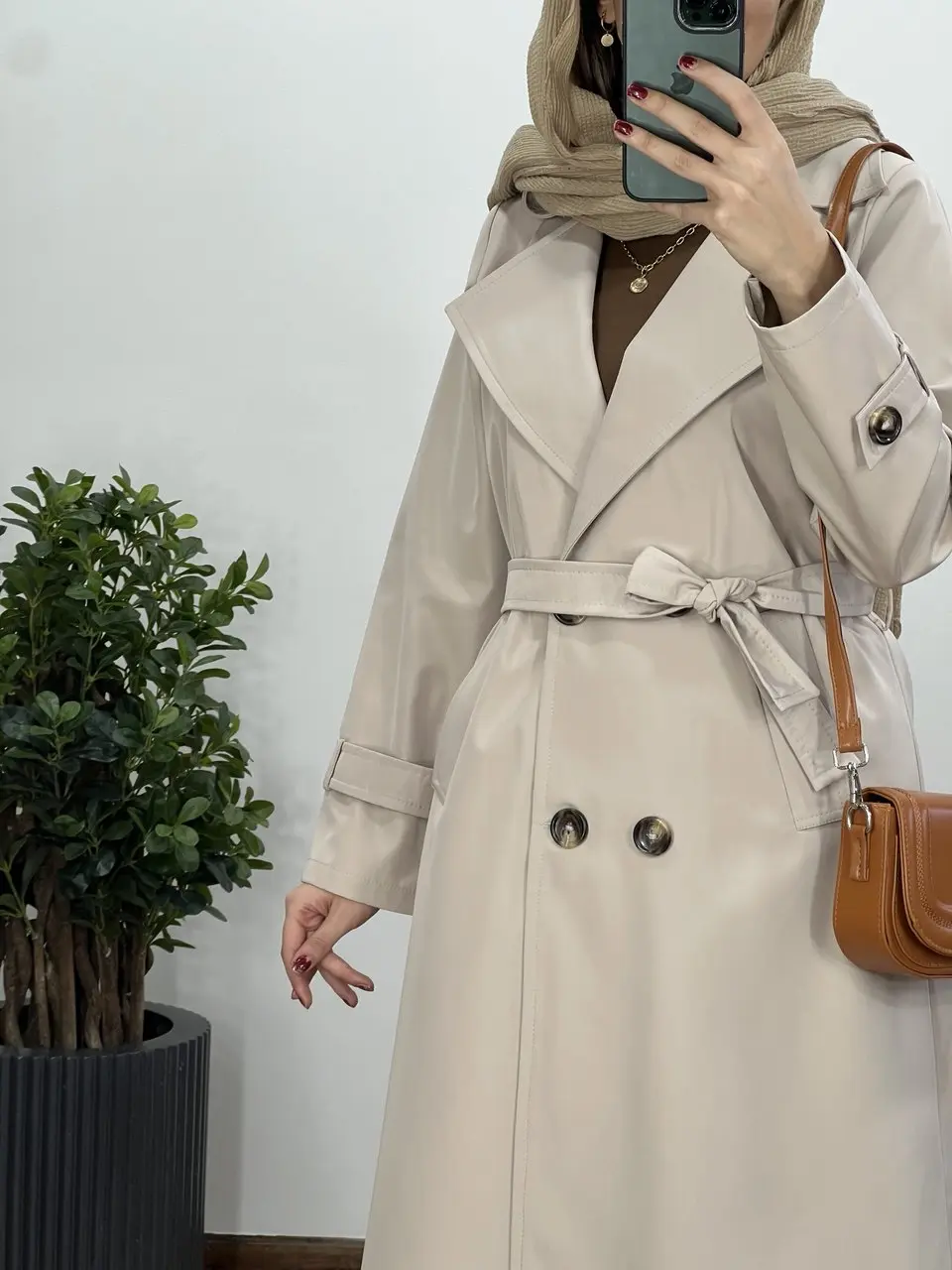 ترنچ کت بلند ضد آب راش 2